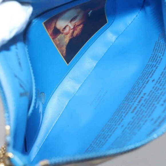 LOUIS VUITTON Celty Pochette Plat Pouch Koons Rubens M64617 LV Auth 132960A - Picture 11 of 16